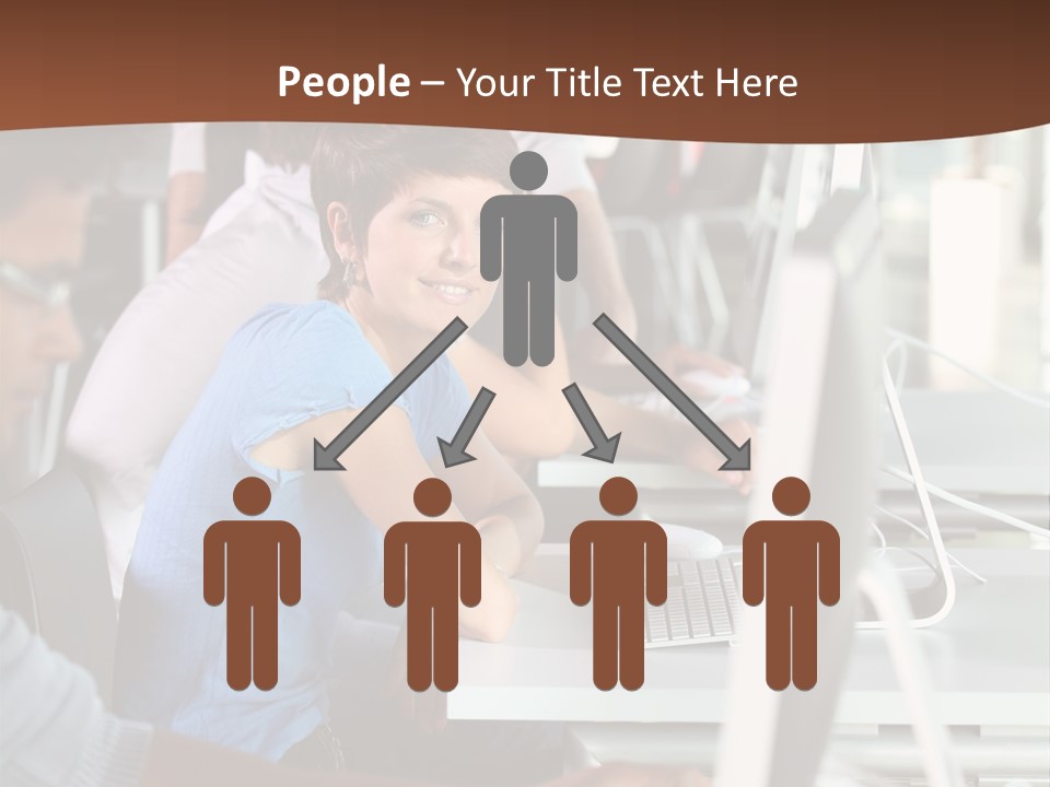 Students Business  People PowerPoint Template