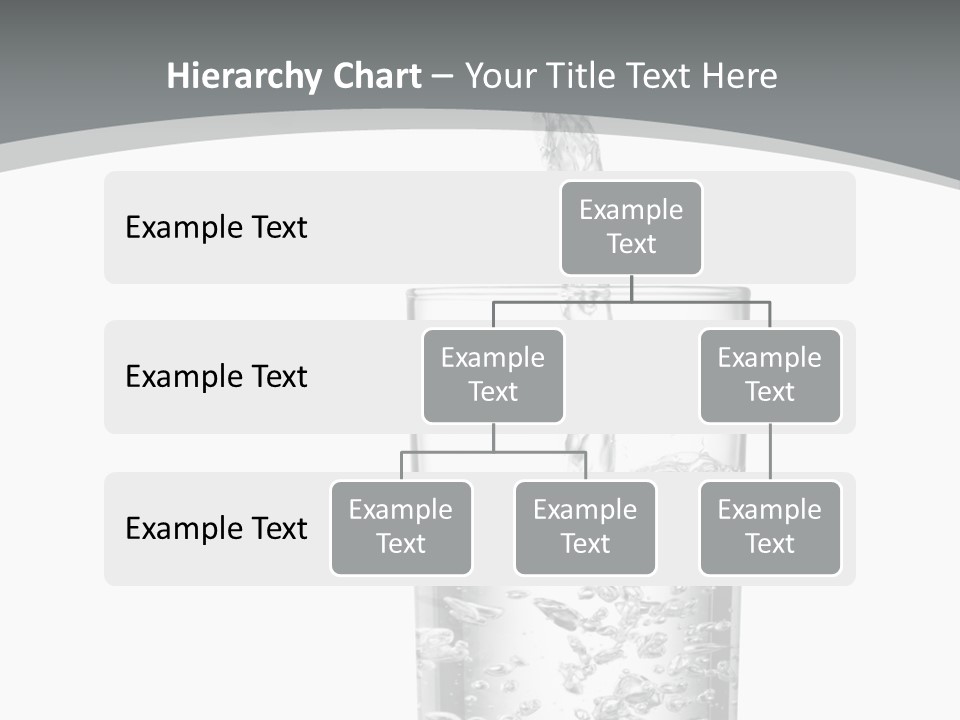 Silver Glass Isolated PowerPoint Template