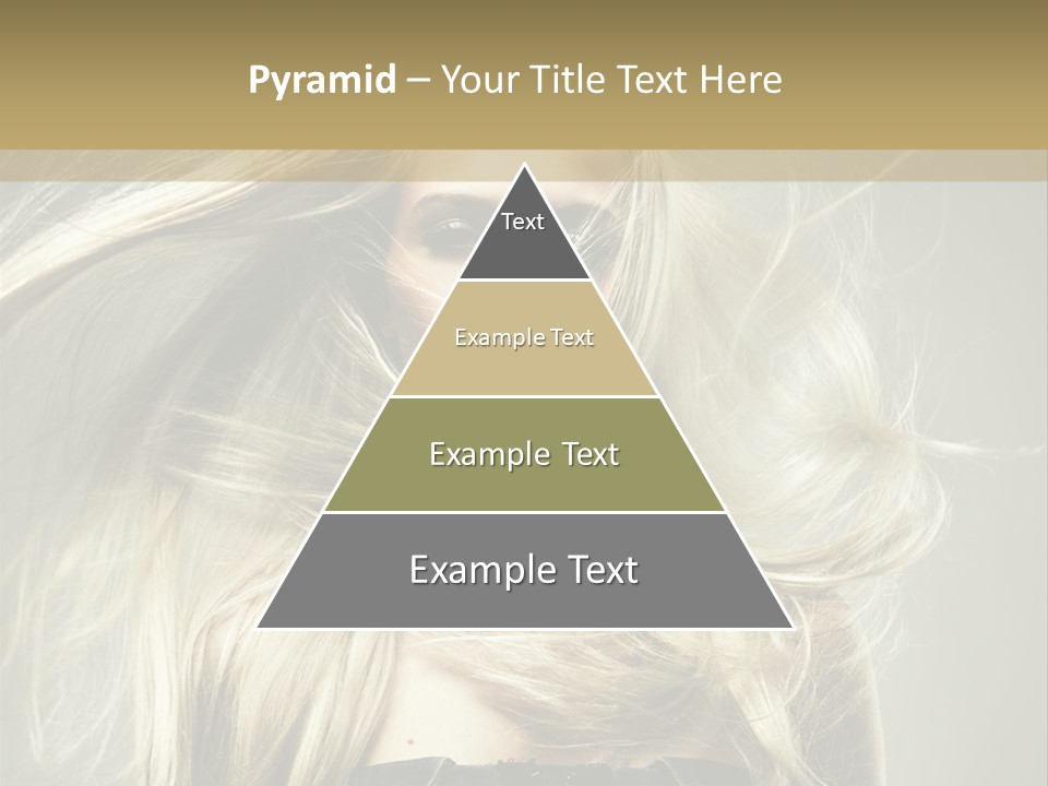 Female Adorable Positive PowerPoint Template