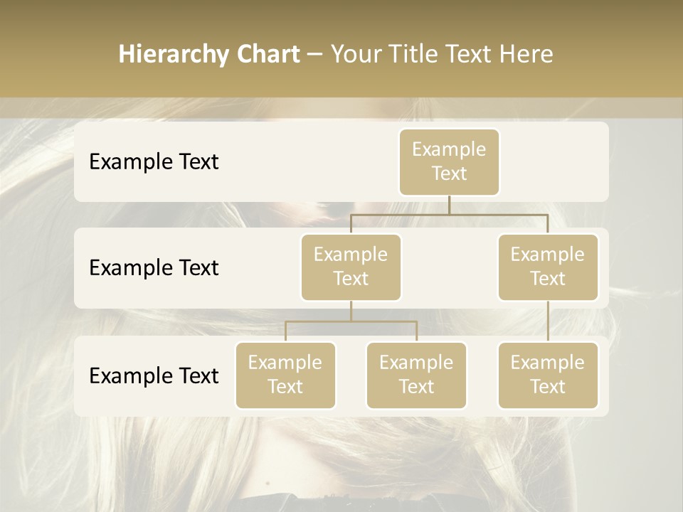 Female Adorable Positive PowerPoint Template