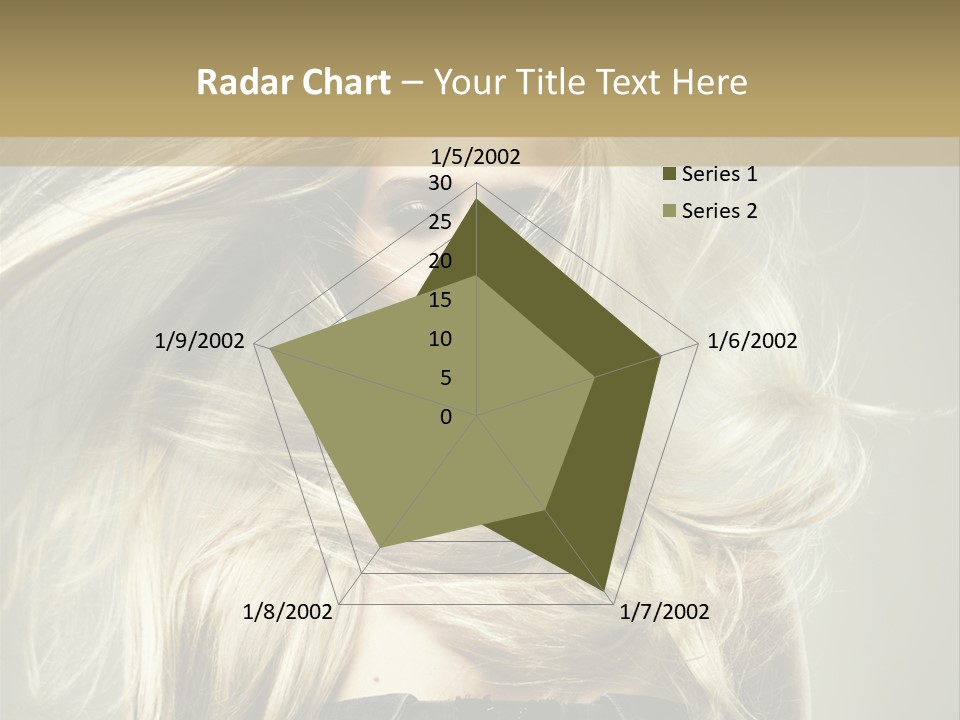 Female Adorable Positive PowerPoint Template