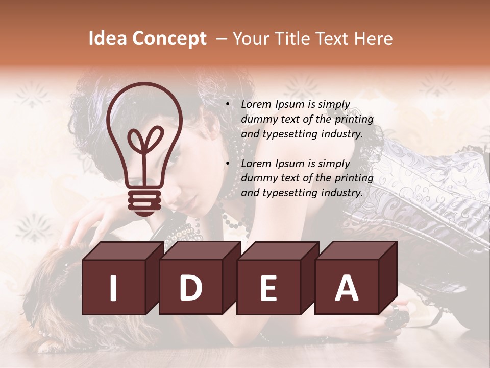 Recycle Cardboard Refuse PowerPoint Template