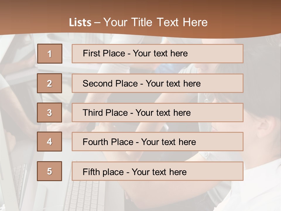 Years African Trainee PowerPoint Template