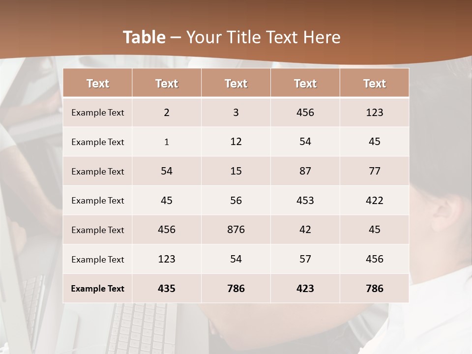 Years African Trainee PowerPoint Template