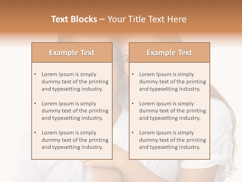 Honeymoon Dating Hug PowerPoint Template
