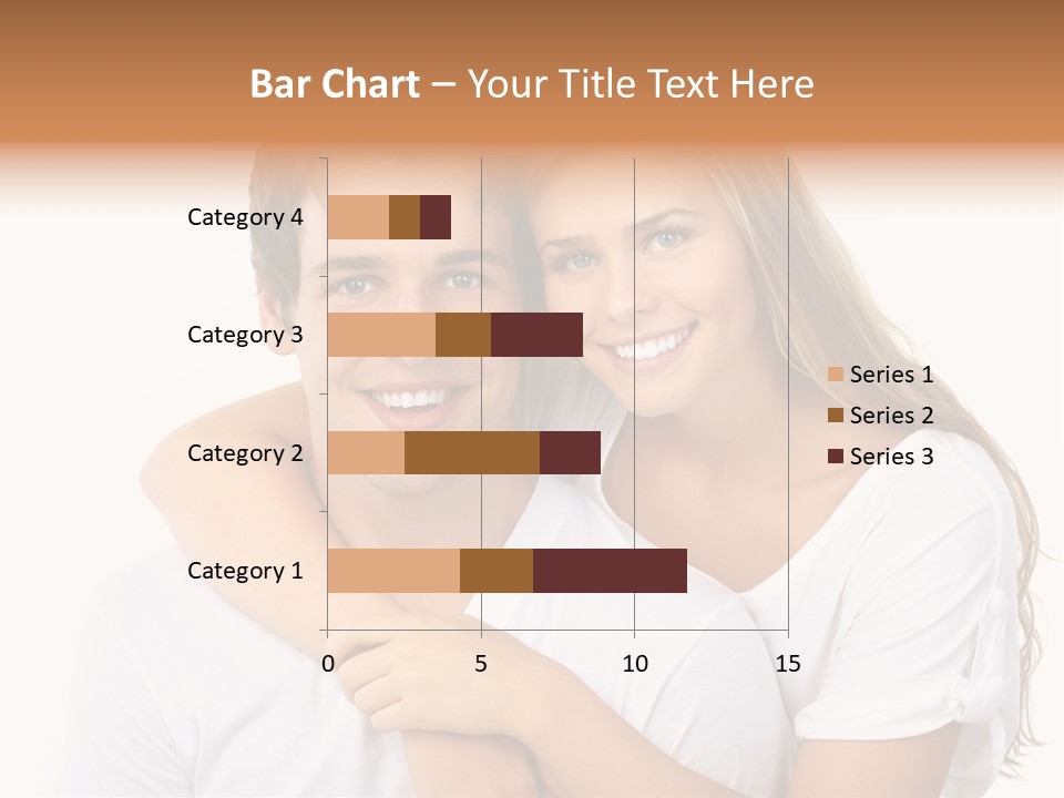 Honeymoon Dating Hug PowerPoint Template