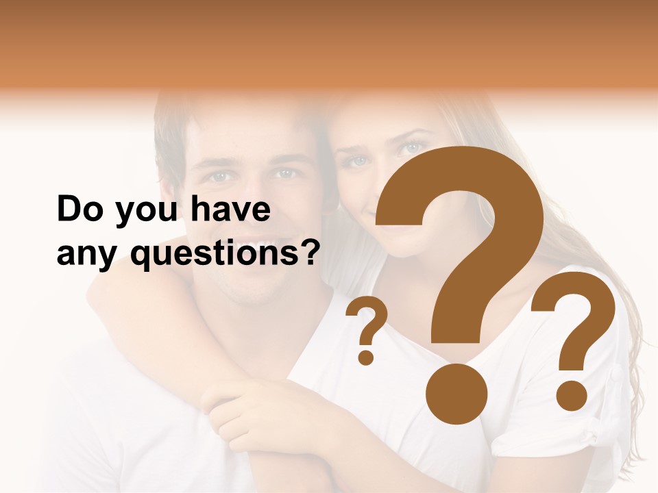 Honeymoon Dating Hug PowerPoint Template