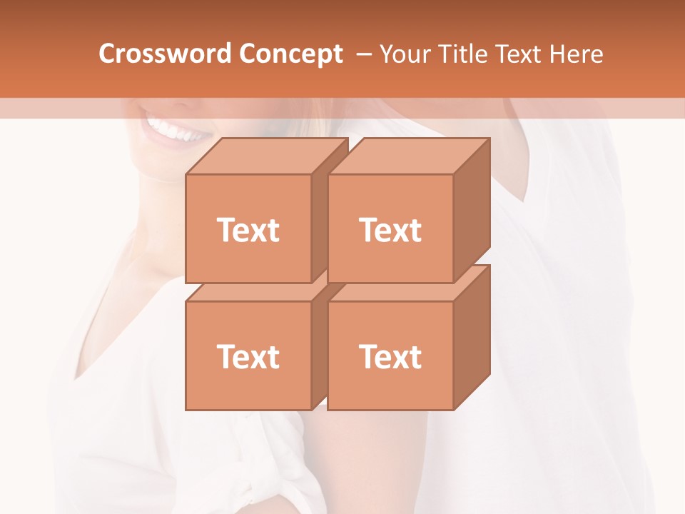 Mouth Isolate White PowerPoint Template