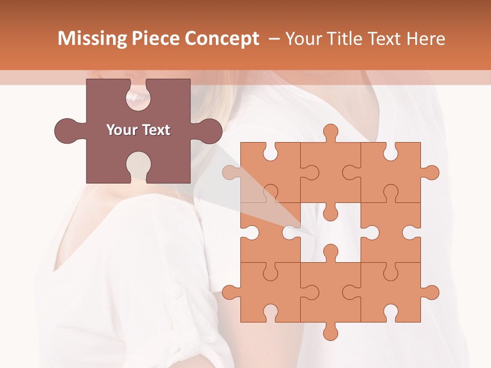 Mouth Isolate White PowerPoint Template