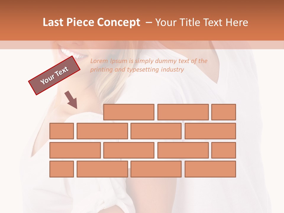 Mouth Isolate White PowerPoint Template