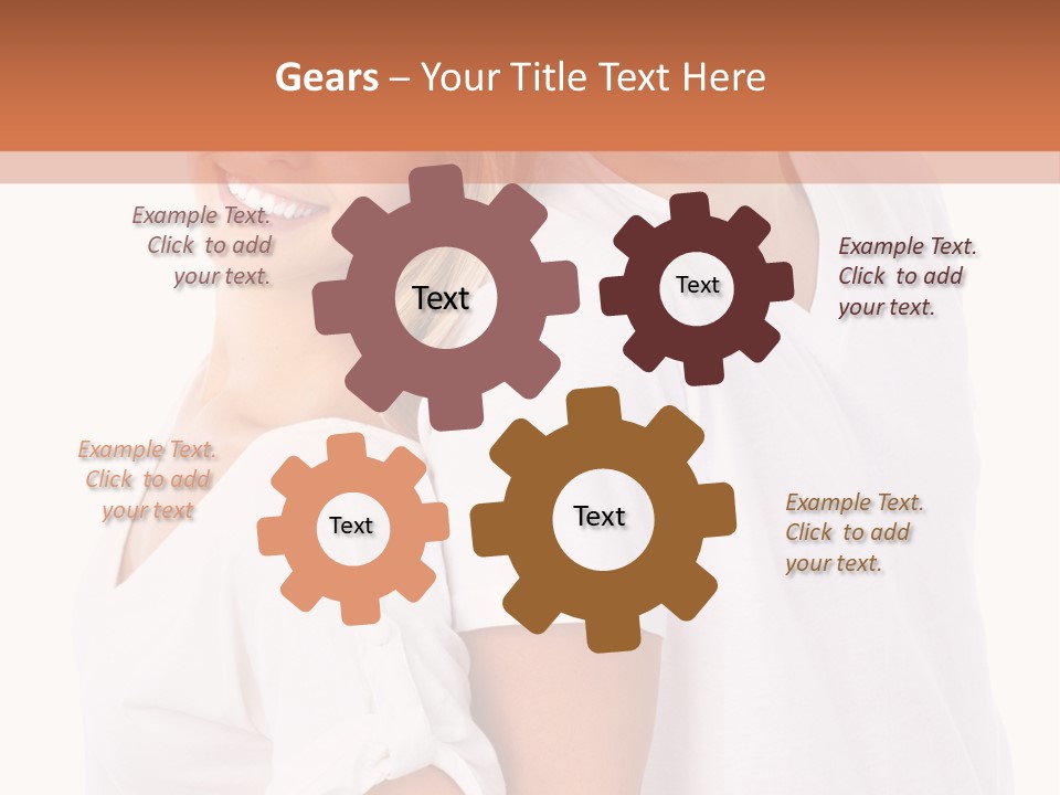 Mouth Isolate White PowerPoint Template