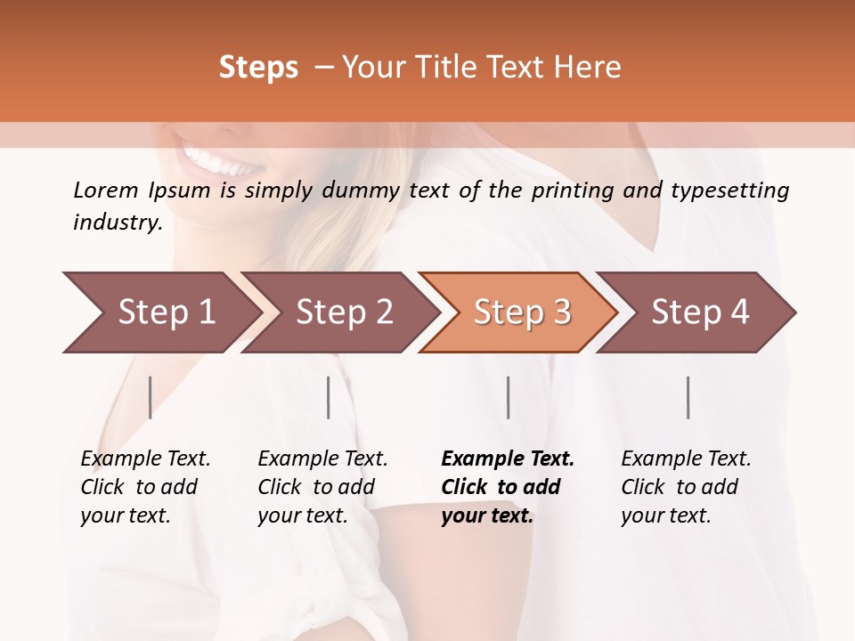 Mouth Isolate White PowerPoint Template