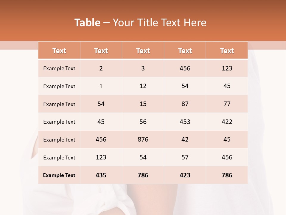 Mouth Isolate White PowerPoint Template