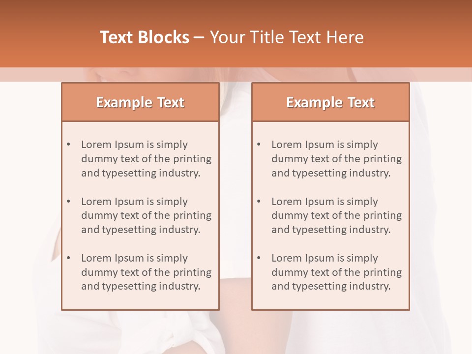 Mouth Isolate White PowerPoint Template