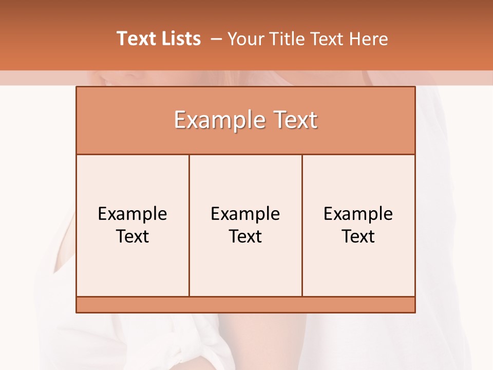 Mouth Isolate White PowerPoint Template