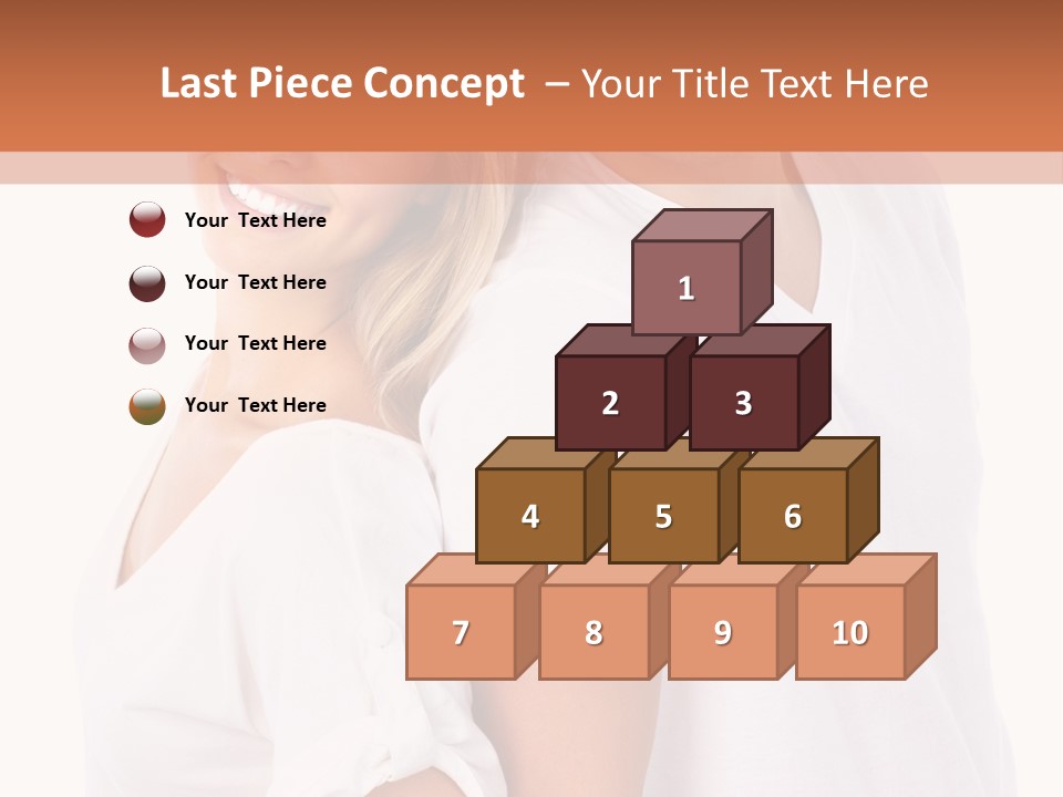 Mouth Isolate White PowerPoint Template