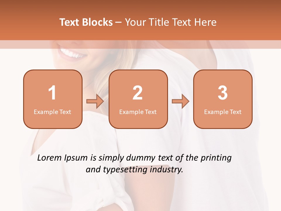 Mouth Isolate White PowerPoint Template