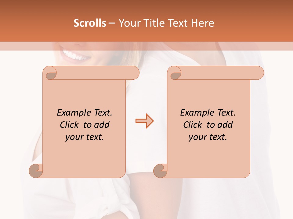 Mouth Isolate White PowerPoint Template
