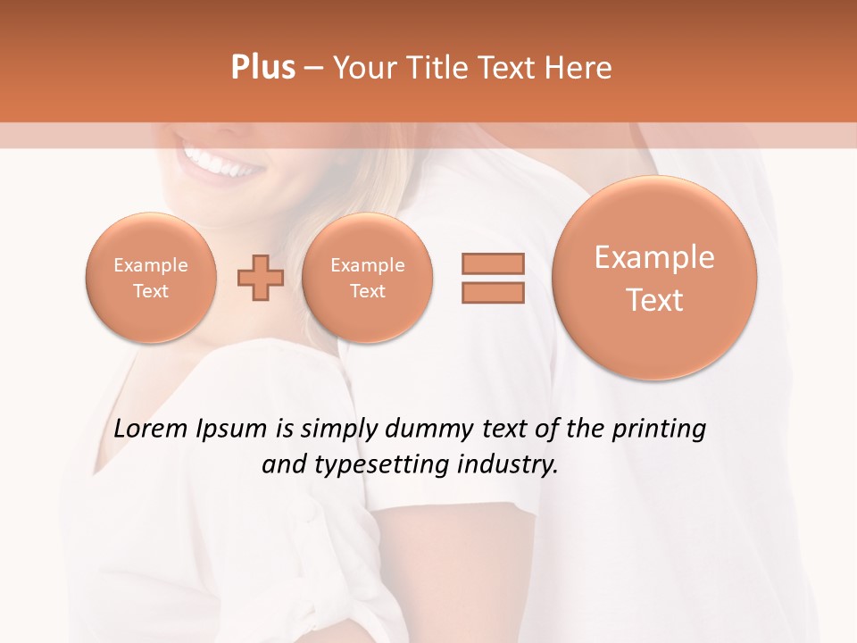 Mouth Isolate White PowerPoint Template