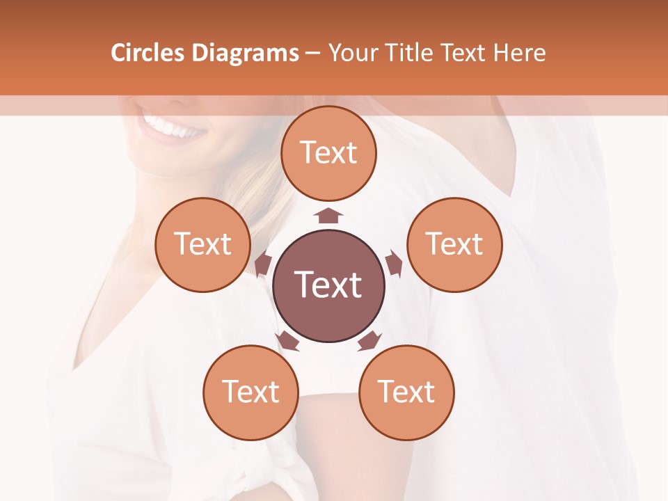 Mouth Isolate White PowerPoint Template