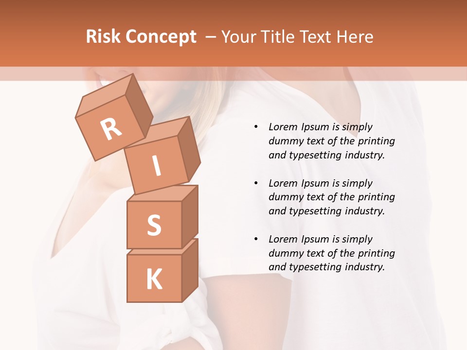 Mouth Isolate White PowerPoint Template