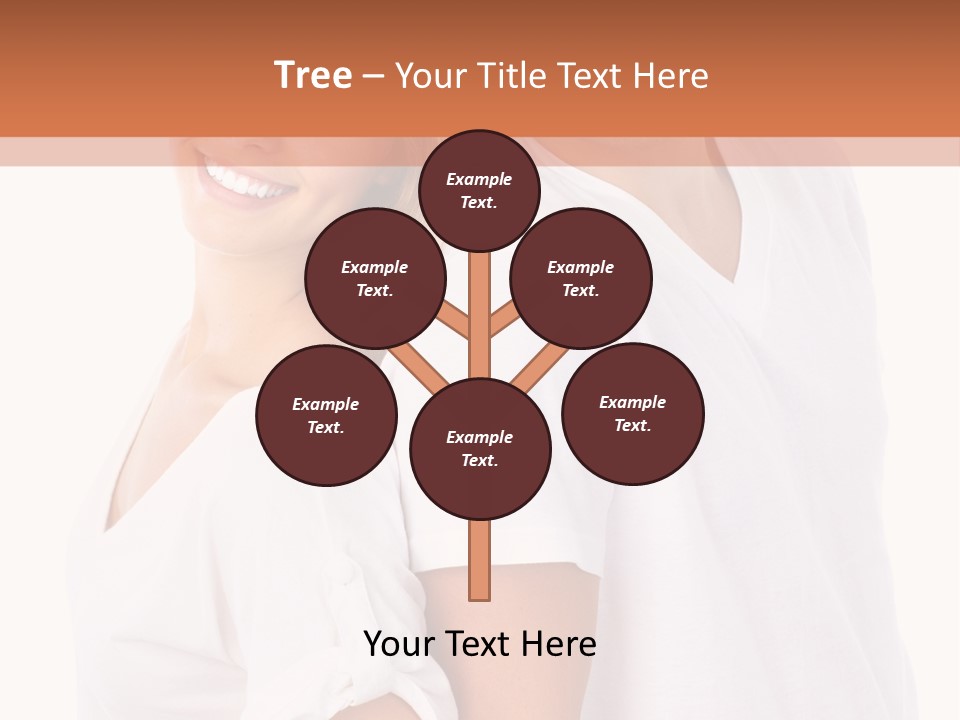 Mouth Isolate White PowerPoint Template