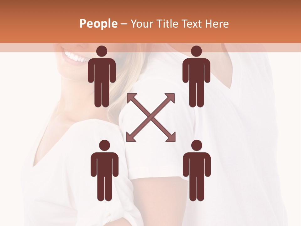 Mouth Isolate White PowerPoint Template