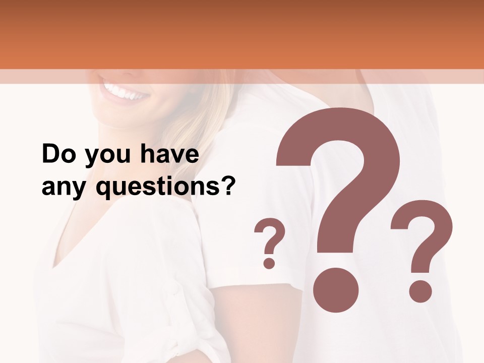 Mouth Isolate White PowerPoint Template