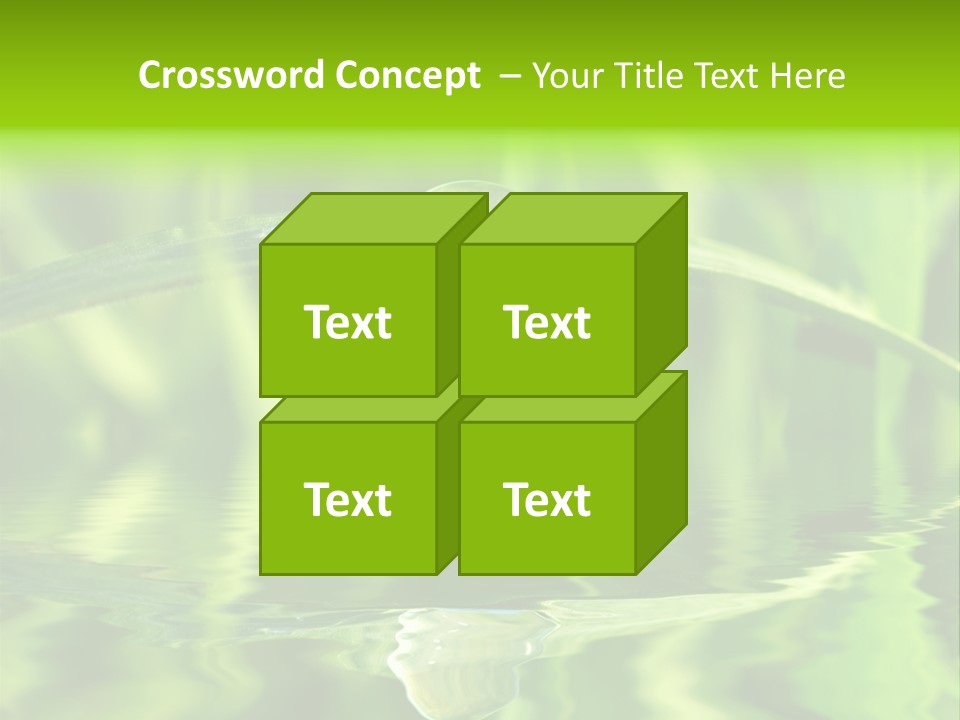 Purity Fresh Green PowerPoint Template