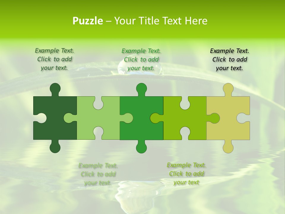 Purity Fresh Green PowerPoint Template