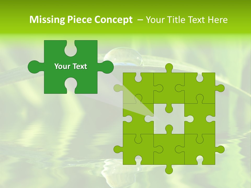 Purity Fresh Green PowerPoint Template