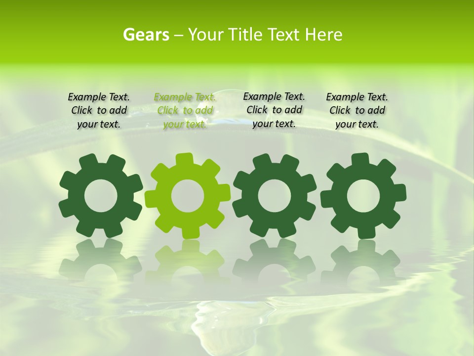 Purity Fresh Green PowerPoint Template