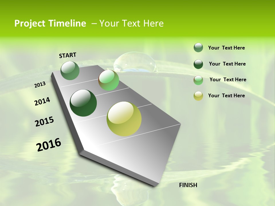 Purity Fresh Green PowerPoint Template