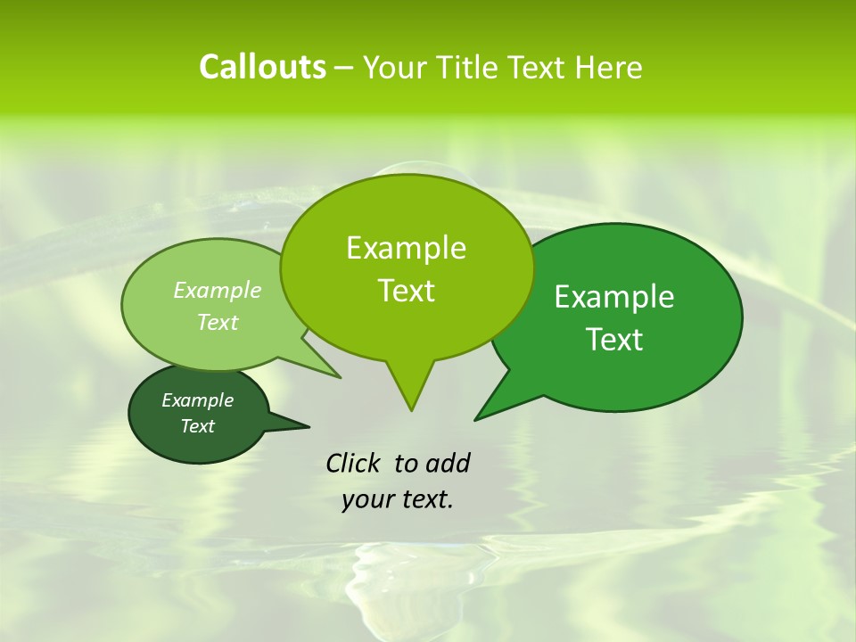 Purity Fresh Green PowerPoint Template