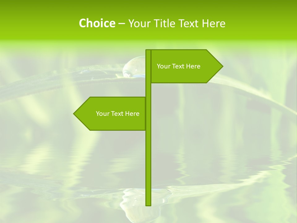 Purity Fresh Green PowerPoint Template
