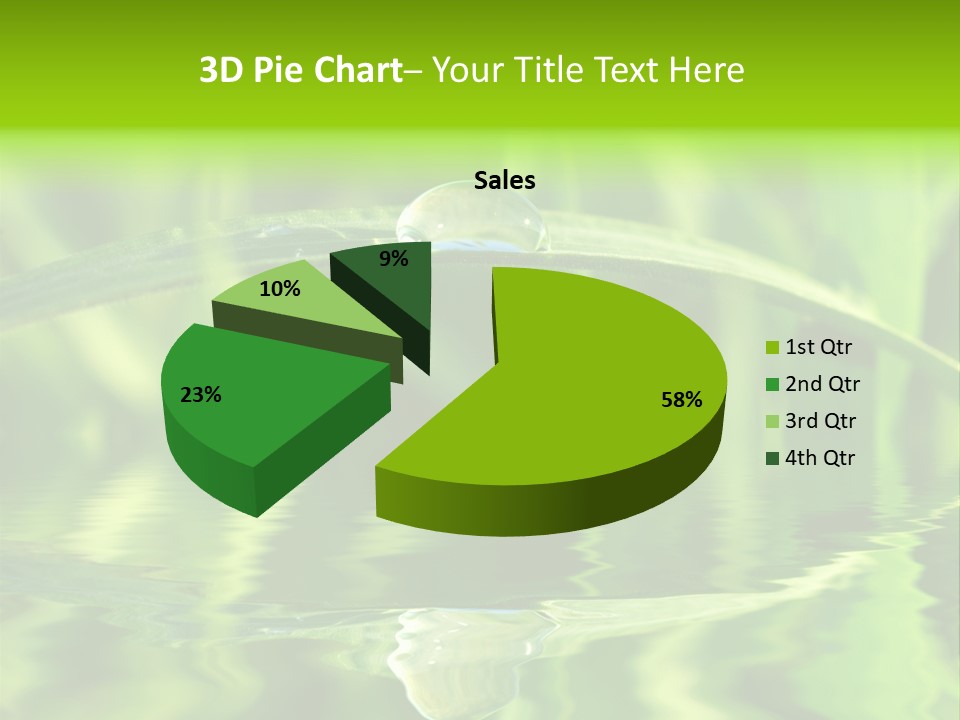 Purity Fresh Green PowerPoint Template