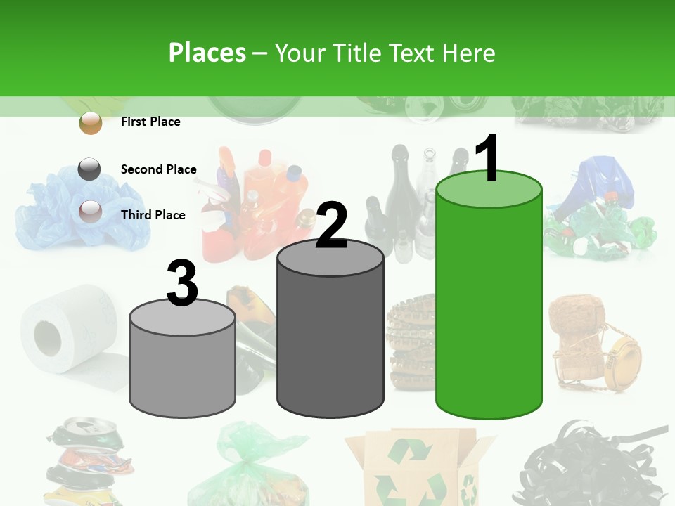 Recycle Cardboard Refuse PowerPoint Template