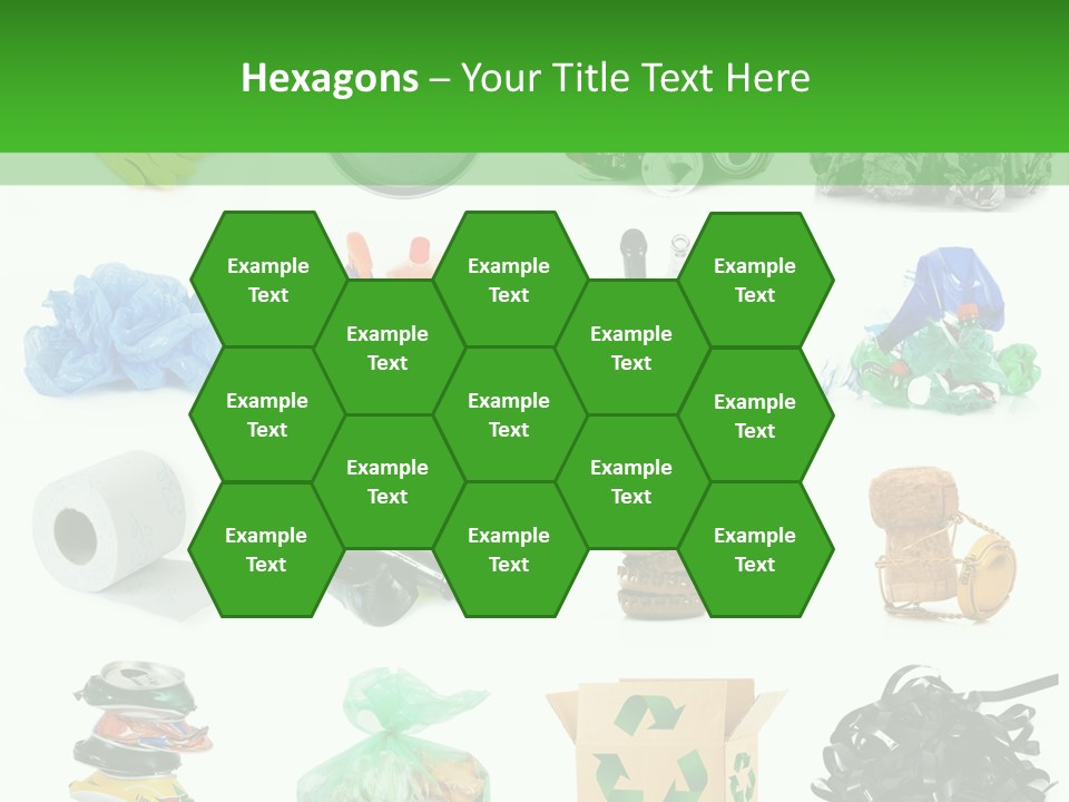 Recycle Cardboard Refuse PowerPoint Template