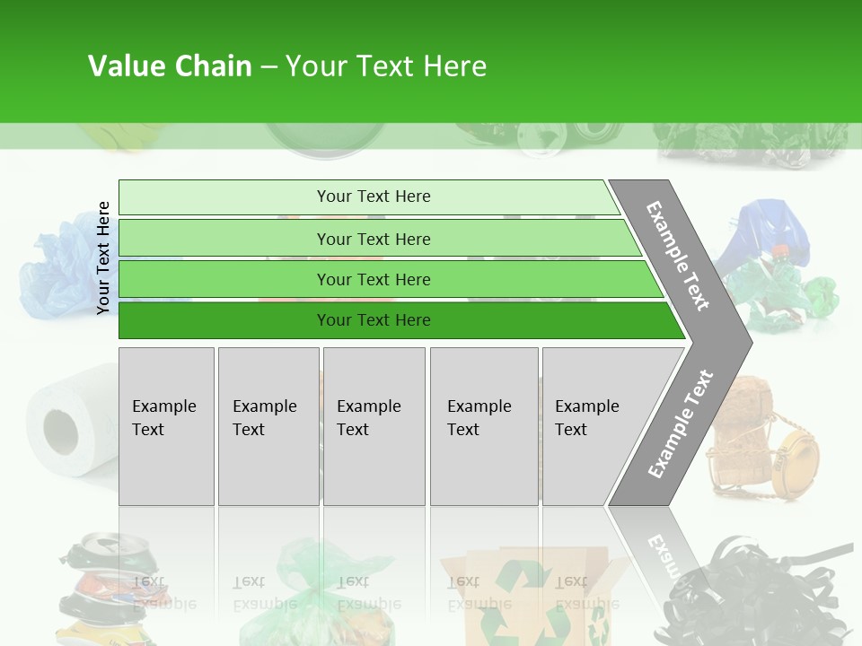 Recycle Cardboard Refuse PowerPoint Template