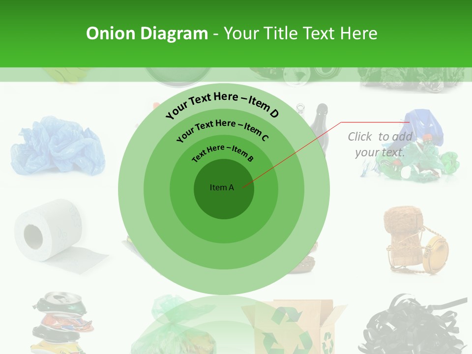 Recycle Cardboard Refuse PowerPoint Template