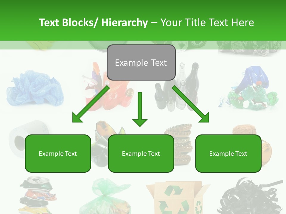 Recycle Cardboard Refuse PowerPoint Template