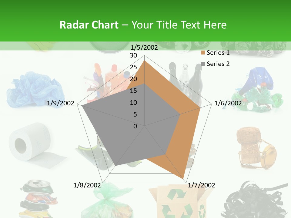 Recycle Cardboard Refuse PowerPoint Template