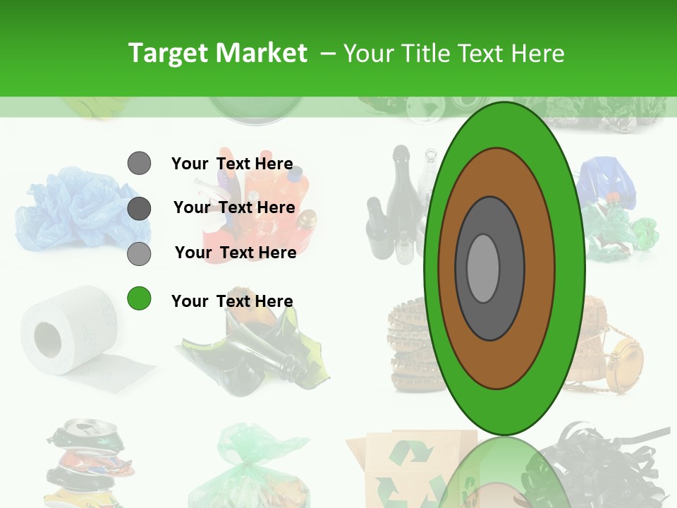 Recycle Cardboard Refuse PowerPoint Template