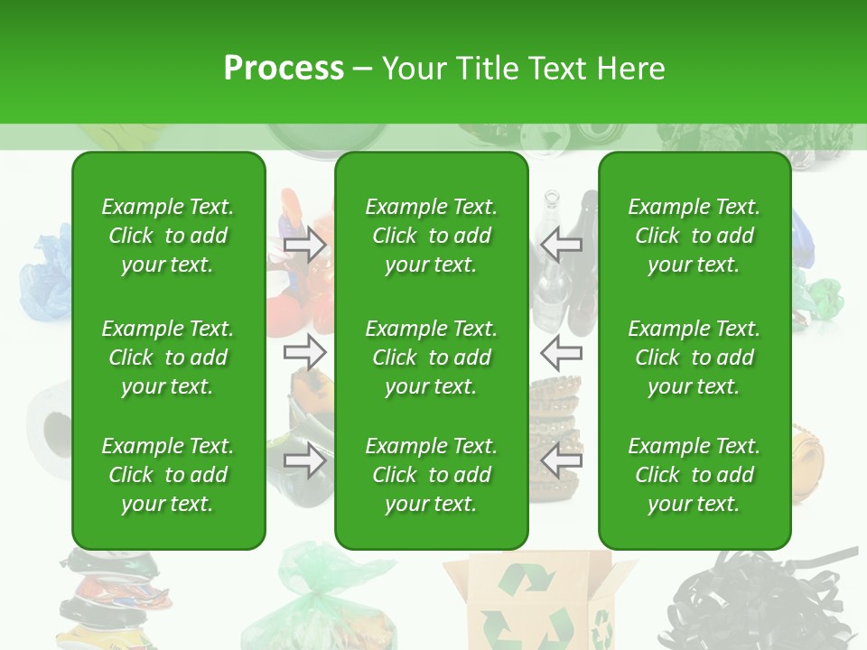 Recycle Cardboard Refuse PowerPoint Template