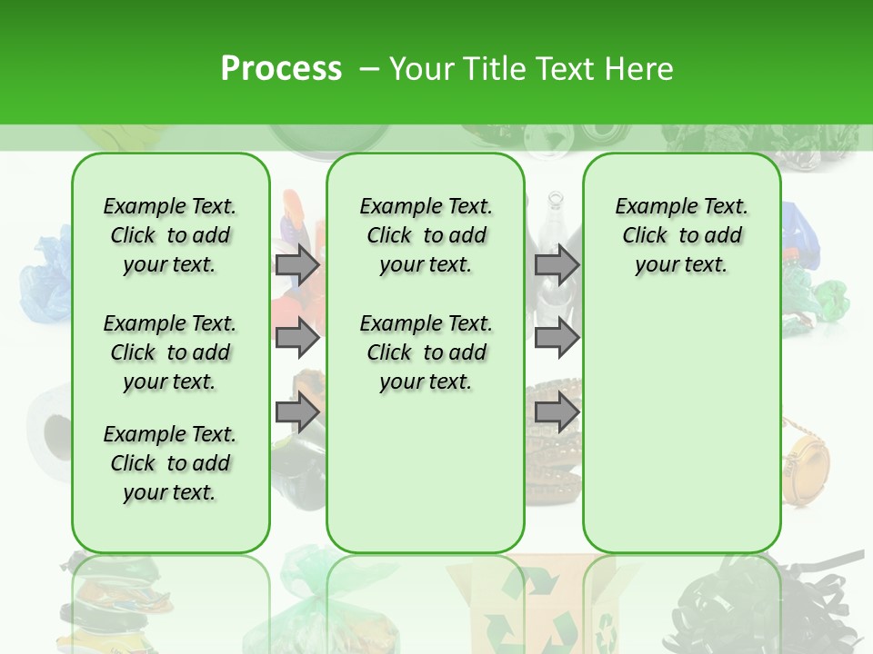 Recycle Cardboard Refuse PowerPoint Template
