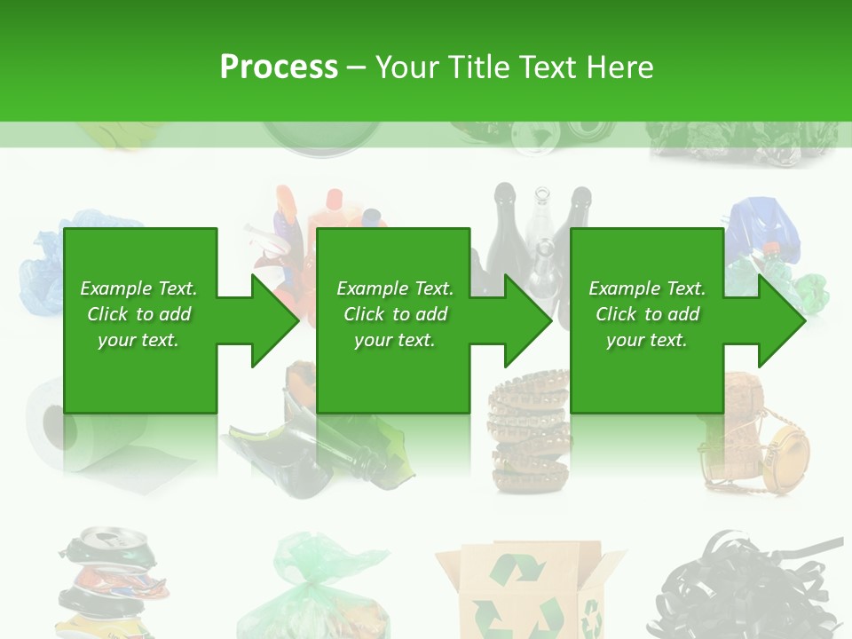 Recycle Cardboard Refuse PowerPoint Template