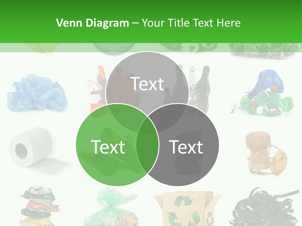 Recycle Cardboard Refuse PowerPoint Template
