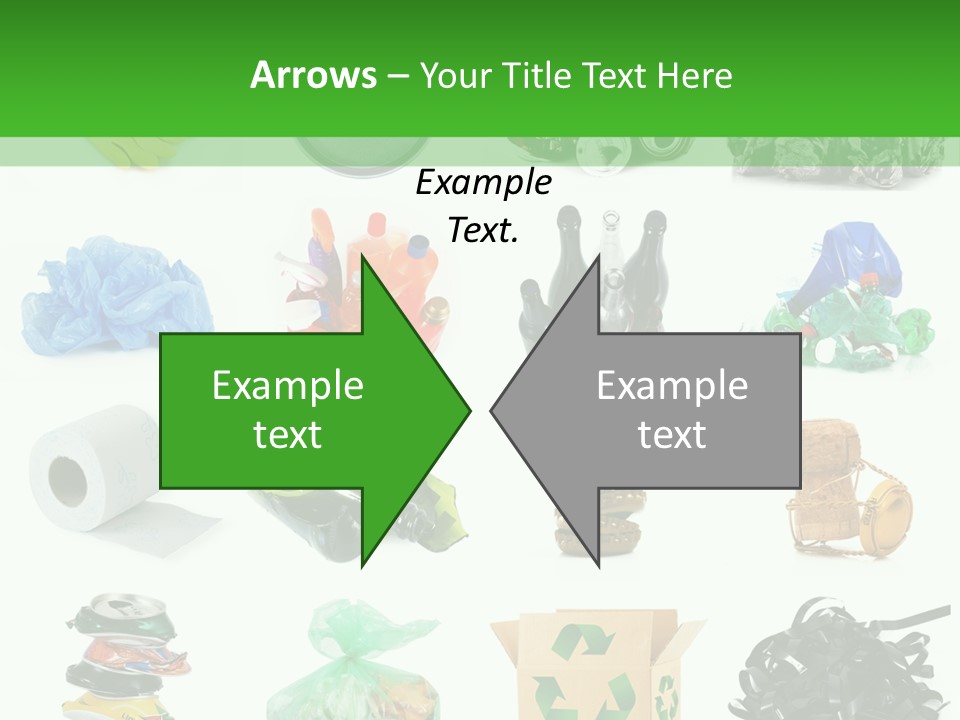 Recycle Cardboard Refuse PowerPoint Template