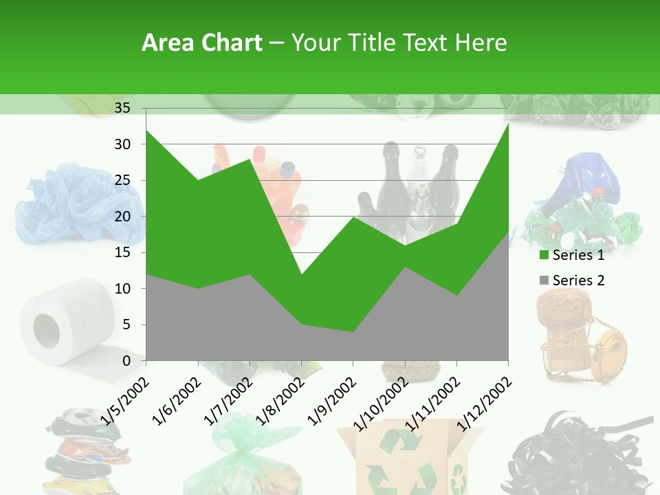 Recycle Cardboard Refuse PowerPoint Template