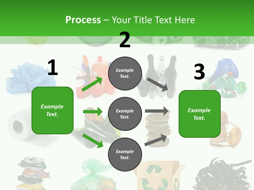 Recycle Cardboard Refuse PowerPoint Template